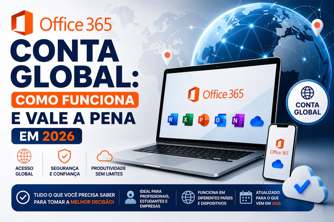 Office 365 Conta Global Vale a Pena