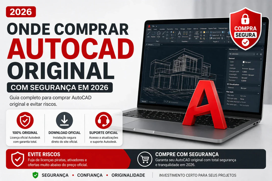 Onde comprar AutoCAD original com segurança em 2026